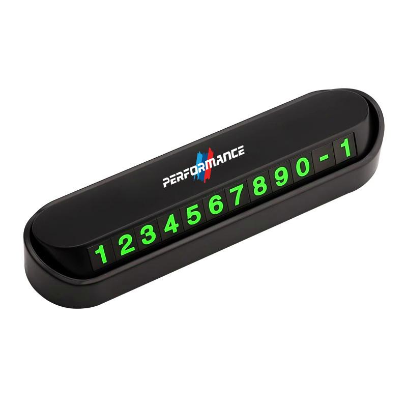 Temporary Parking Contact Number Plate Move Car Contact Card Accessories For BMW G80 G06 G07 G42 G14 G15 G16 F82 F20 F21 F83 M2 CU0
