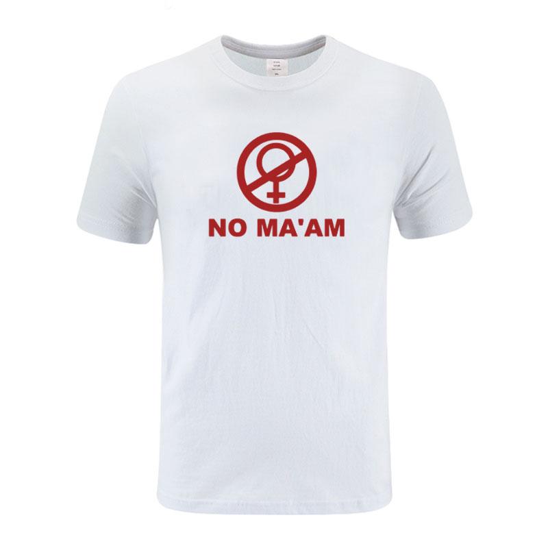 New Summer Short Sleeve Tshirt For Unisex Married With Children Al Bundy No Maam Maam Logo Funny Cotton Tops