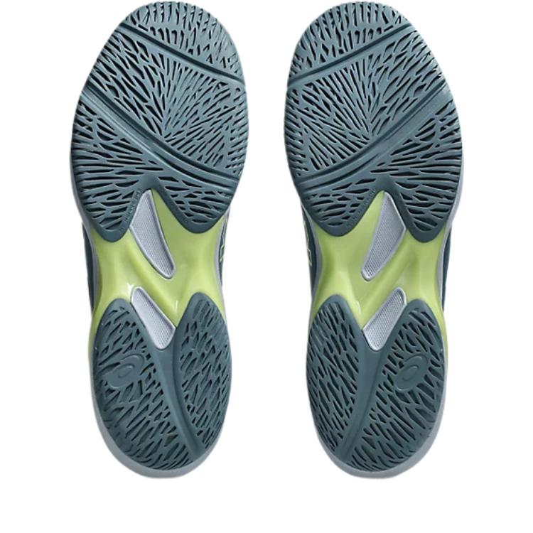 Asics Кроссовки для тенниса Solution Swift FF 2 с круглым носком на шнуровке, амортизирующие, низкие, мужские, 1041A466-402