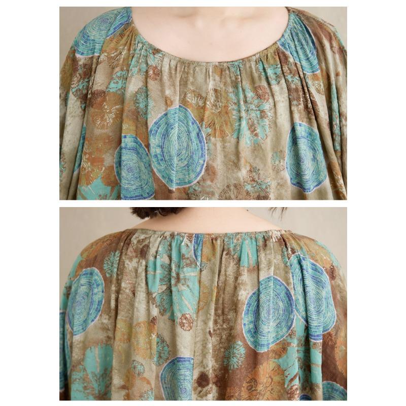 DIMANAF 2025 Летнее платье больших размеров для женщин Повседневное винтажное базовое длинное пляжное элегантное свободное платье