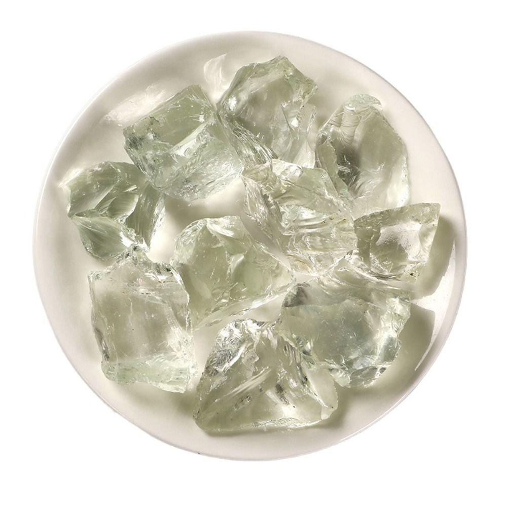 Handmade Home Decor Diffuser Stone Ornaments Fish Tank Decor Healing Crystals Glass Original Stone