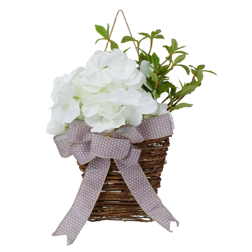 Домашний Открытый Крытый Фестиваль Окна Украшения Полевые Цветы Дверная Подвесная Корзина Венок Цветочный Подвесной Дверной Венок