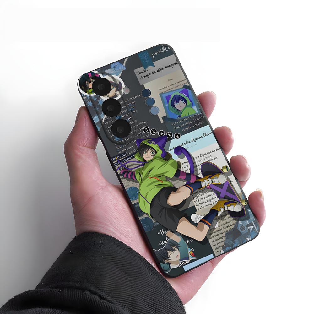 Чехол для телефона C-Comic Miya Chinen для Samsung S26 S25 Plus S20 S20 Plus S22 Ultra S23 FE S21 Plus S21 Ultra Мягкий чехол