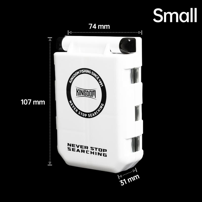 Kingdom Коробка для рыболовных снастей, мини-футляр для хранения, коробка для летающих рыболовных снастей, рыболовная ложка, крючок, коробка для хранения приманок, аксессуары для рыбалки