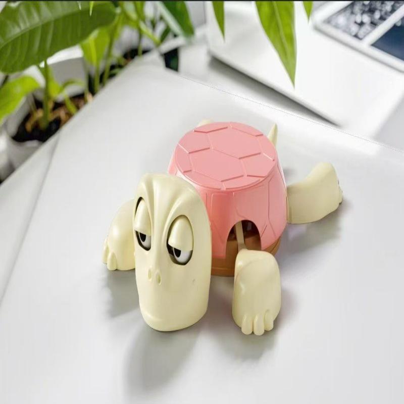 Подставка под стакан Panicked Turtle Coaster из пластика, изоляционный коврик для чашки, декоративная подставка для чашки для дома/офиса, держатель для кружки со смешным выражением лица