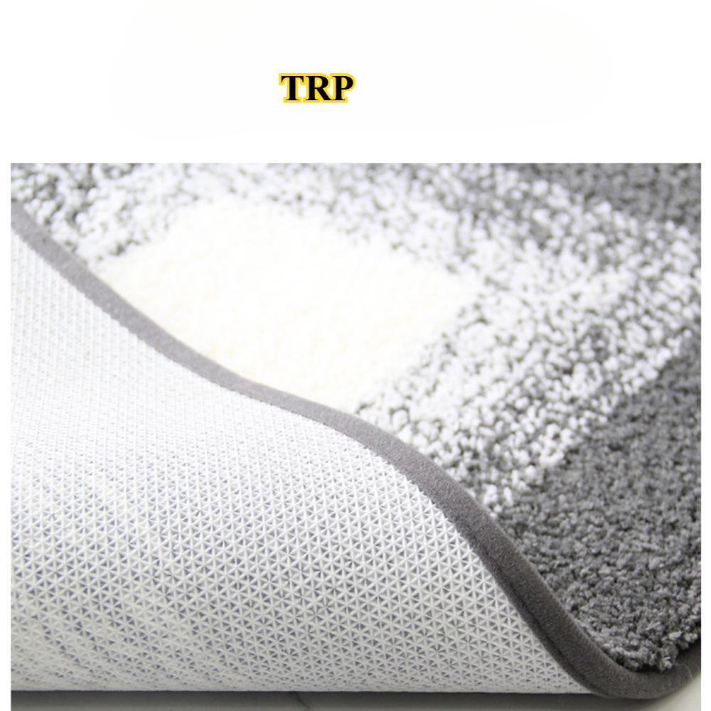 Коврик для ванной комнаты Gradient Cashmere Thickening Mat для ванной, нескользящие ковры для умывальника, коврик для пола в ванной, коврик для двери в душевую, пена с эффектом памяти, 3D-подложка