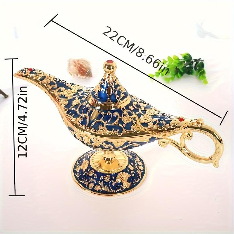 Vintage Legend Aladdin Lamp Magic Genie Wishing Light Tabletop Decor Crafts For Home Wedding Decoration Gift For Party Home Deco