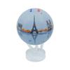 MOVA Globe L World Globe L City Series Banks of the Seine L With Base L No Power Auto Rotating Globe Powered by Indoor and Natural Light L Office
