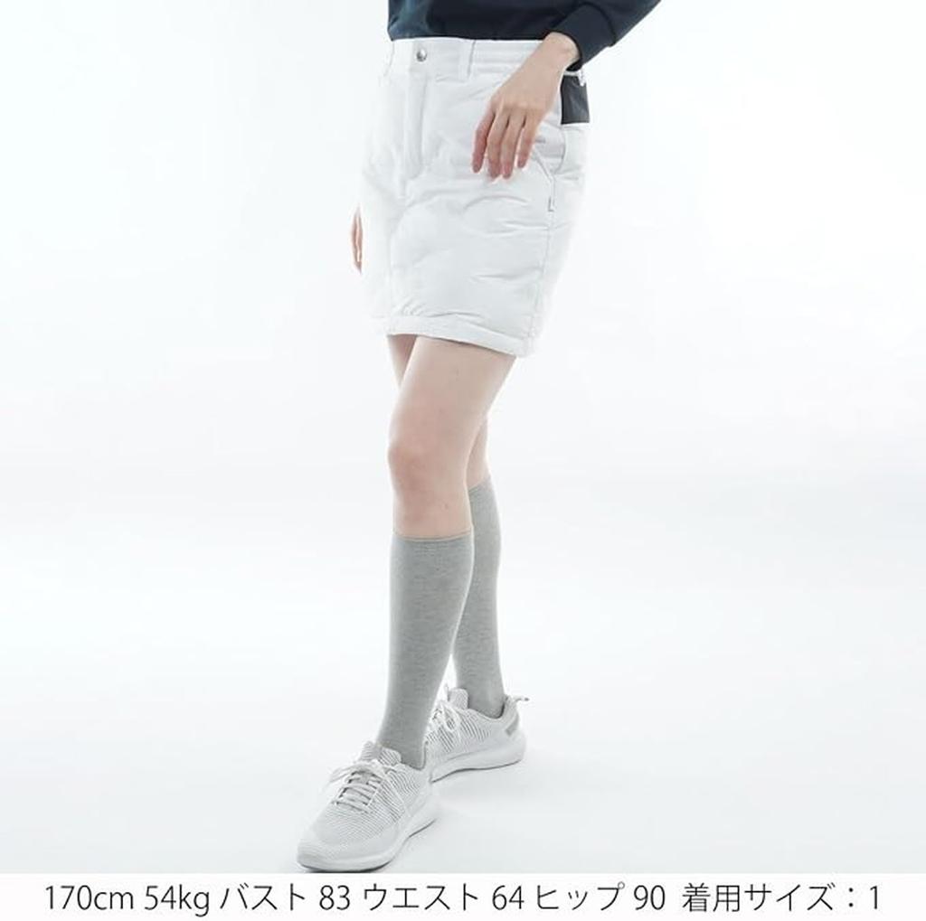 New Balance Padded Golf Skirt and Women's (Stretchable, Water-Repellent, Warm) / 012-5234504 030_White
