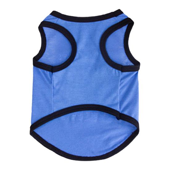 Жилет для домашних животных Двуногая одежда Модный моющийся прочный стильный милый дизайн с буквенным принтом Жилет для домашних животных Товары для домашних животных