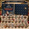 24-Day Christmas Countdown Calendar Daily Unboxing Animals Mini Figurines  Home Festive Display