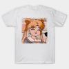 Asian Size Cotton Unisex Tshirt Print T-shirt Eating Makes Me So Happy! T-shirt No-Cut Print Regular Fit