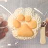 1Pc Tpr Cat'S Paw Rice And Vegetable Roll Stress Relief Squishy Fidget Toy Mini Kawaii Silicone Small Cat Paw Cute Cat Foot