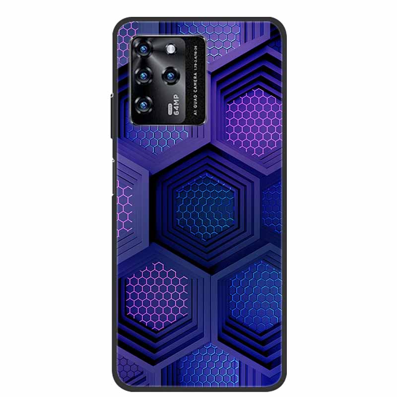 Чехол для ZTE Blade V30 Роскошный силиконовый ТПУ Мягкий чехол для телефона для ZTE Blade V30 Vita 9030 8030 Ударопрочный с узором в виде сердца Coque