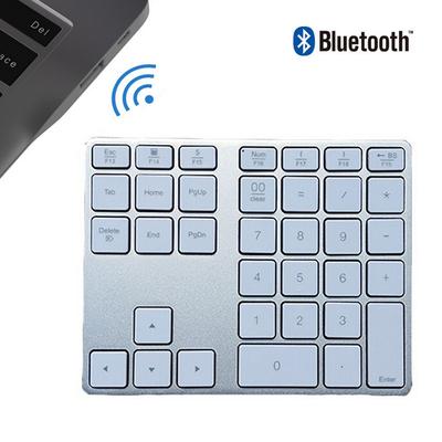 35-клавишная Bluetooth-совместимая цифровая клавиатура, беспроводная перезаряжаемая цифровая клавиатура, цифровая клавиатура для планшета, ноутбука, бухгалтерского учета