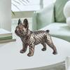 Animal Dog Statue Creative Elegant Birthday Gift Sculpture Luxury Resin Figurine for Home Party