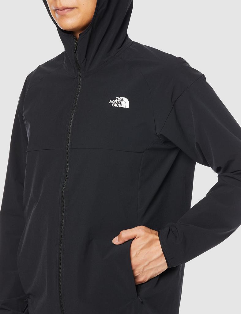 The North Face Худи Apex Flex Размер S, Мужская, Водоотталкивающая, Ветрозащитная, Легкая, Черная,
