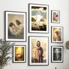Holy Light Leader Christ Jesus Wall Art Canvas Painting Nordic Posters And Prints Wall Pictures For Living Room Home Decoration