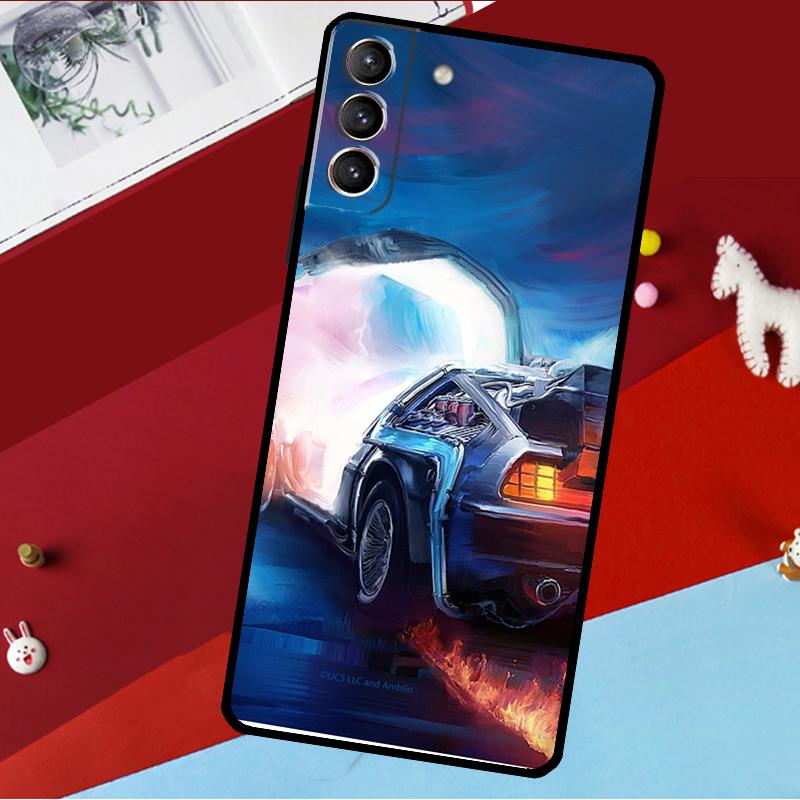 Назад в будущее Чехол для Samsung Galaxy S25 S24 S21 S22 S20 Ultra S9 S10 Plus S23 FE S24 FE Чехол для телефона