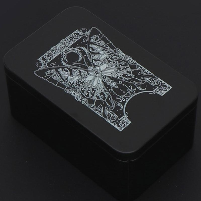 Прямоугольная коробка для Таро Контейнер для игральных карт Чехол для хранения украшений Упаковочная коробка