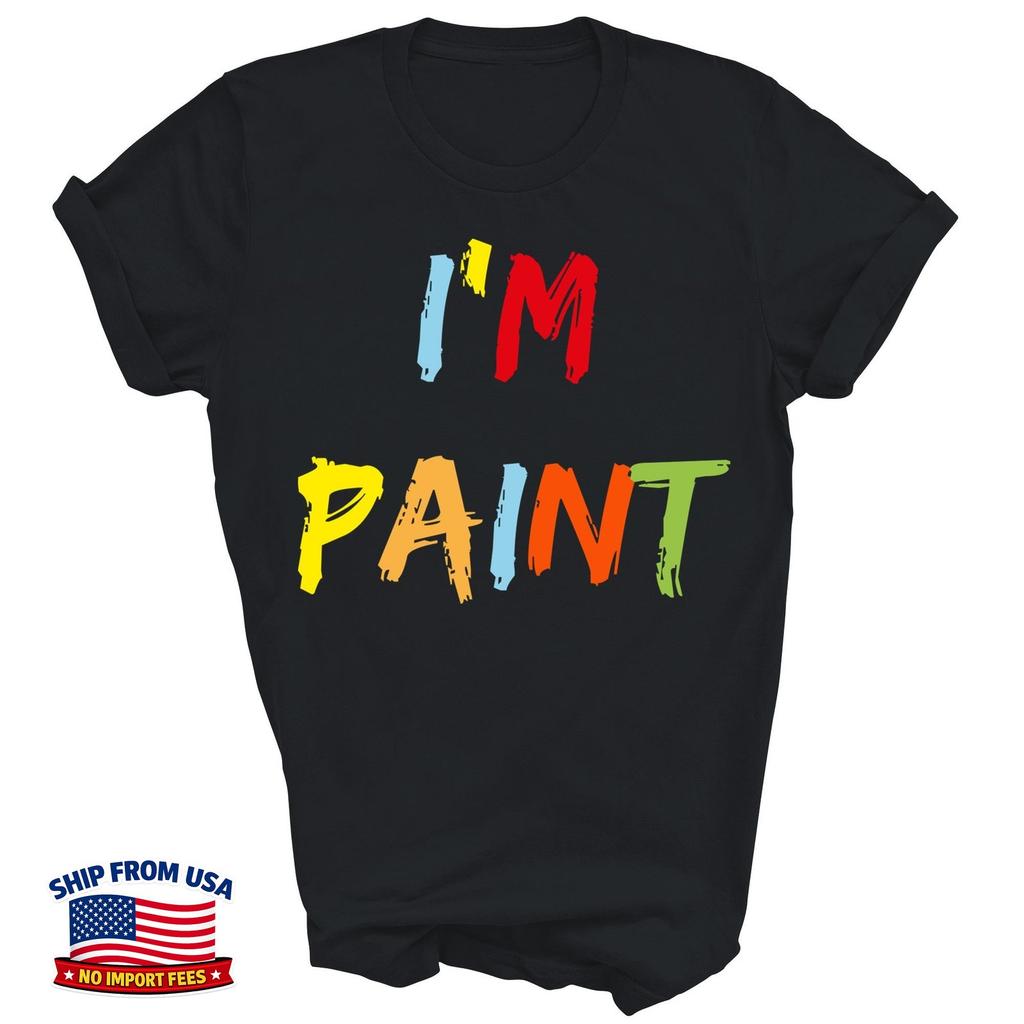 I Heart Love To Finger Paint I'm Paint Cute Couple Unisex T-Shirt
