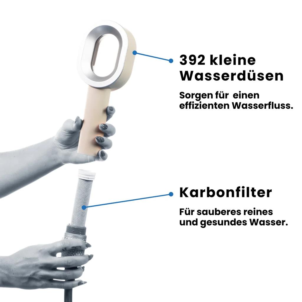 Новая SPA душевая лейка высокого давления, водосберегающая, ручная, дождевая, аксессуары для ванной комнаты, анионный фильтр, душ