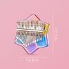 Kalimba Mini Thumb Piano 17 Keys Portable Musical Instrument Cartoon Cute Kalimba Thumb Piano Music Box Gift for Beginners Interesting Party Travel