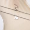 Cazador 2026 Elephant Mother Daughter Pendant Necklace for Women Cute Animal Neck Chain Stainless Steel Jewelry Gift Wholesale