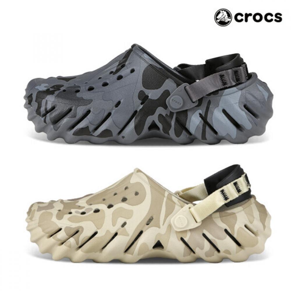 Crocs Эко-сандалия в камуфляже "Утка" Военная 230 290 2 варианта