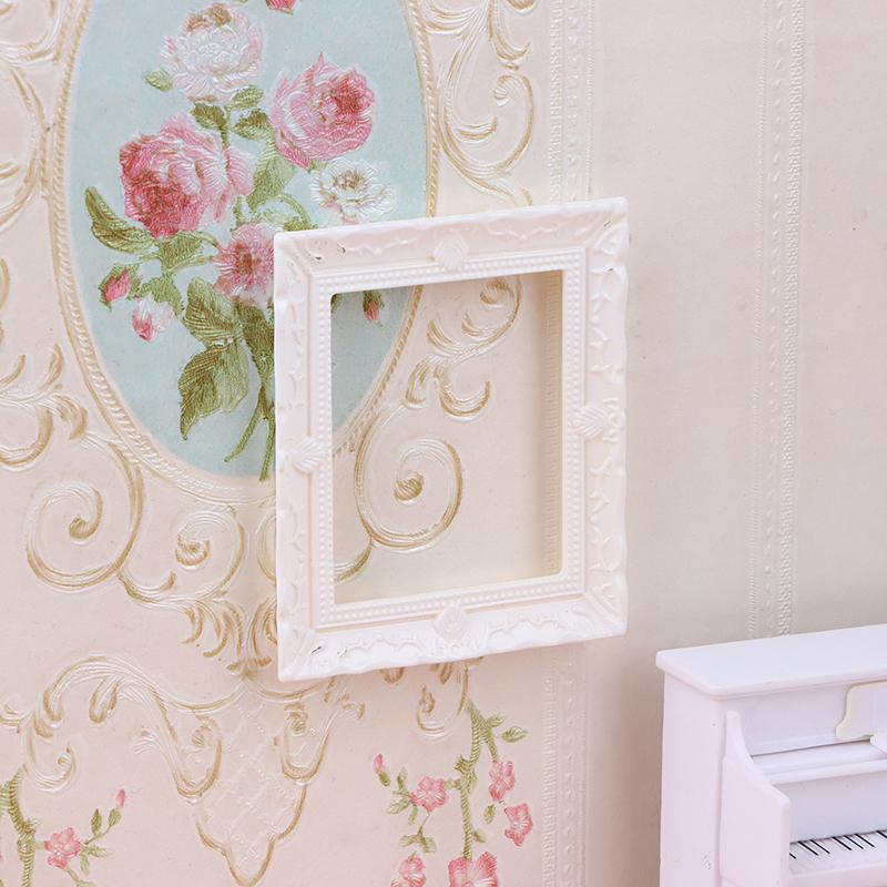 1/12 Dollhouse Vintage Simulation Photo Frame Dollhouse Mini Wall Decoration Dolls House Furniture Accessories