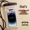Водонепроницаемый чехол для мобильного телефона с высокой прозрачностью и сенсорным экраном - Идеально подходит для рафтинга, плавания, горячих источников