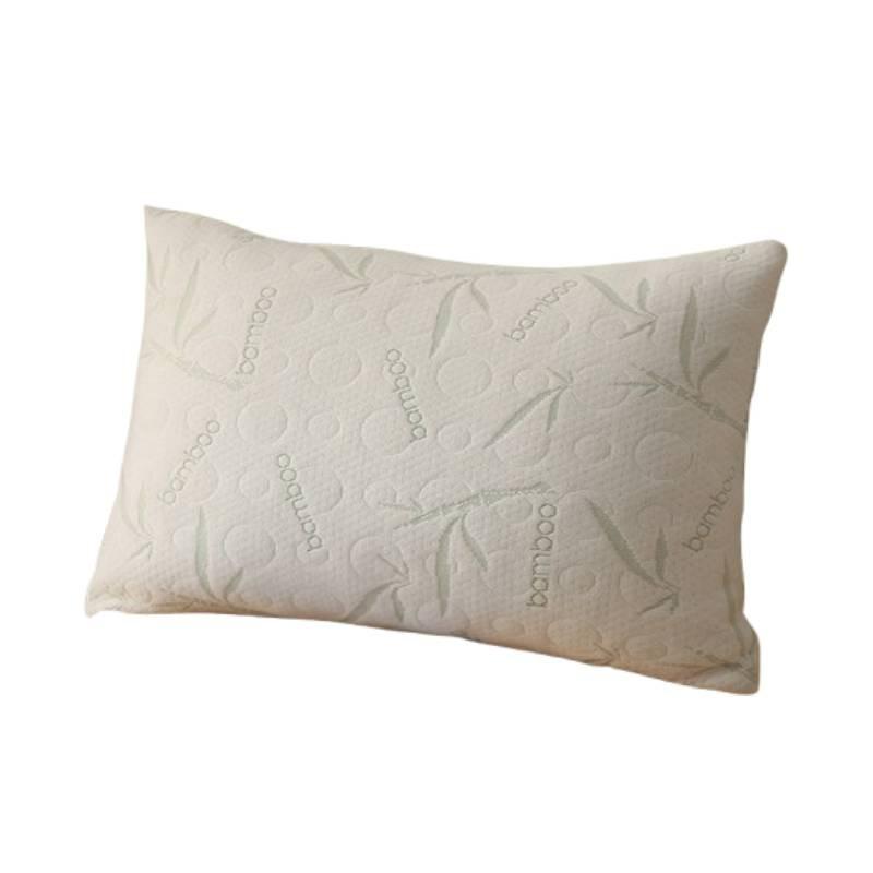 Memory Foam Hotel Pillow With Breathable Silk Knit Fabric For Restful Sleep