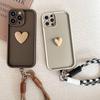 Чехол для телефона для Oneplus 15 13 13T 12 12R 11 11R 10R 8T OnePlus NORD CE 6 5 2 3 4 LITE 5G NORD 5 3D ремешок с сердечком, чехол на запястье