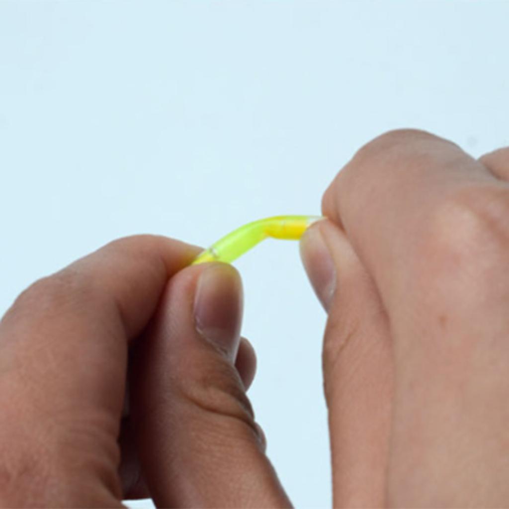 Рыболовный поплавок световой светящийся стик сигнализатор поклевки светящаяся лампа флуоресцентный рыболовный светящийся стик темный светящийся стик для рыбалки