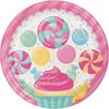 Paper Candy Dinner Plate (Pack of 8)
