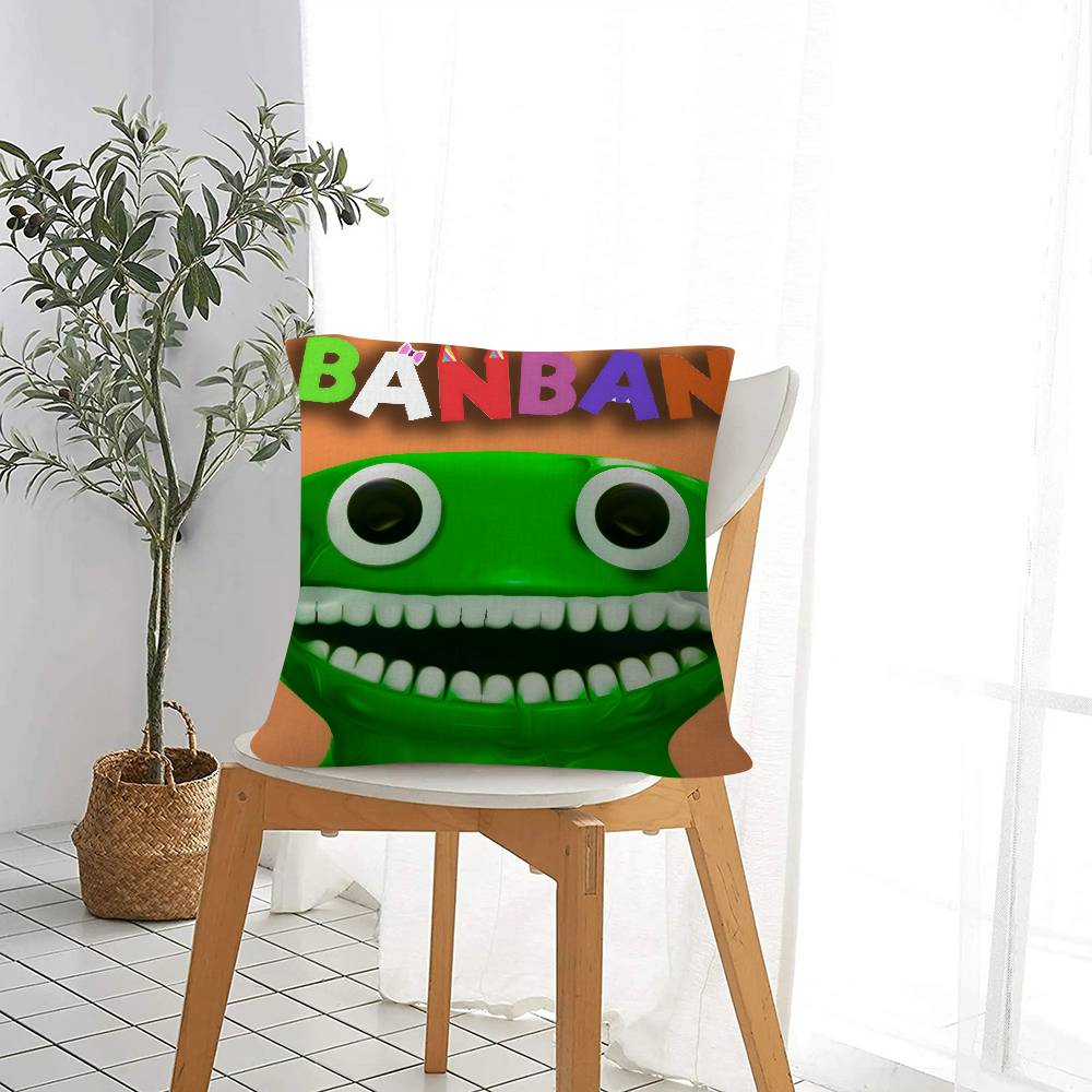 Garten Of Banban Funny Games Personalized Pillow Dust Cover Bedroom Kids Party Decoration Pillowcase Birthday Children Gift