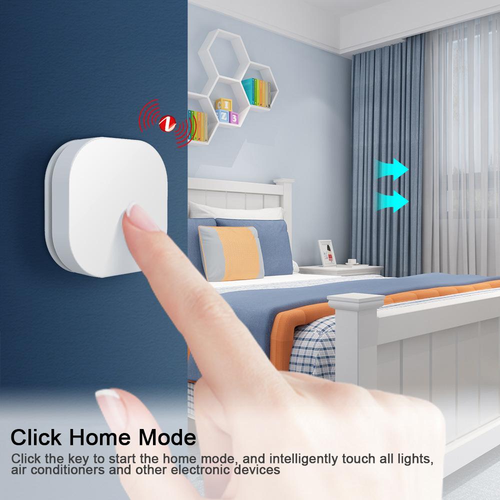 Интеллектуальный переключатель сцены Tuya ZigBee, контроллер сценария беспроводной автоматизации с затемнением света