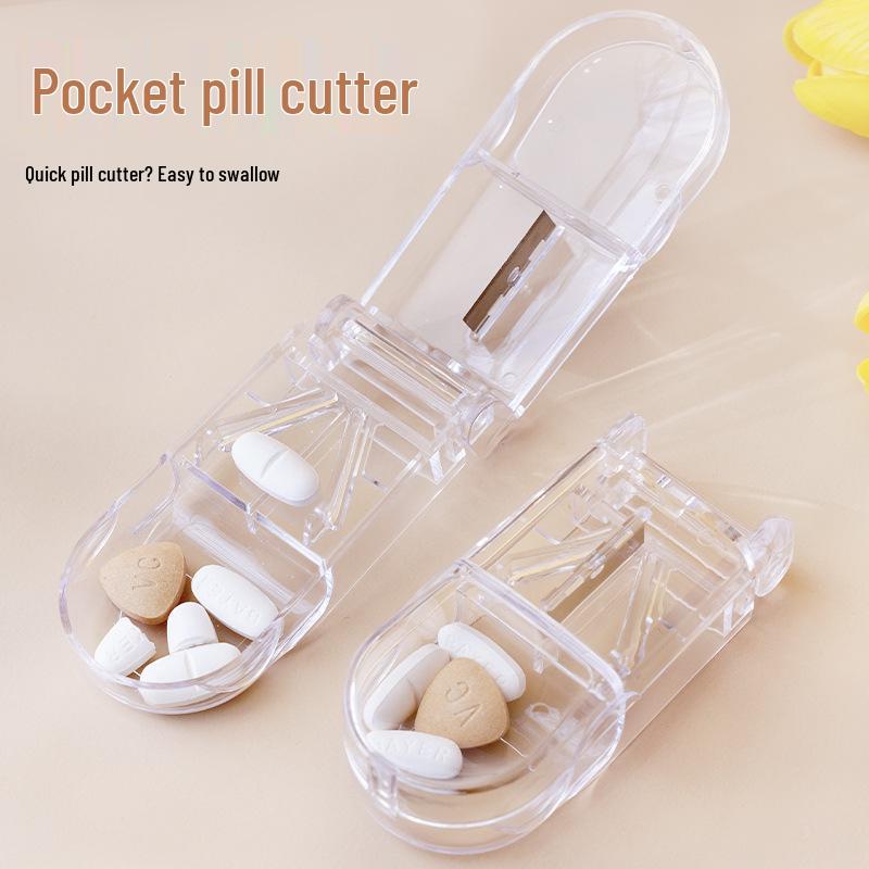 Компактный еженедельный органайзер для таблеток с семью отделениями - Портативный дорожный диспенсер для лекарств