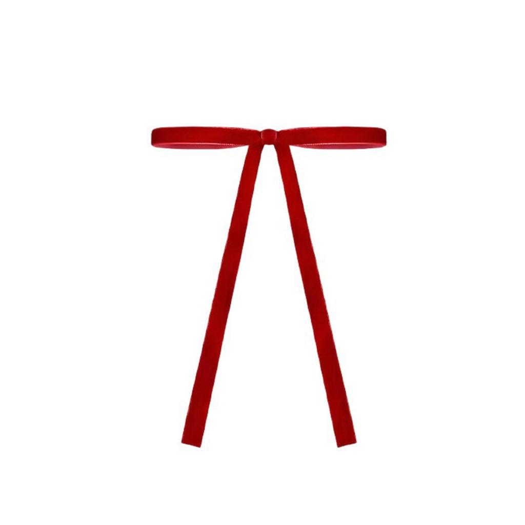 Christmas Bows Christmas Tree Ornaments for Wreaths Velvet Ribbon Bows for Indoor Outdoor Party Decorations