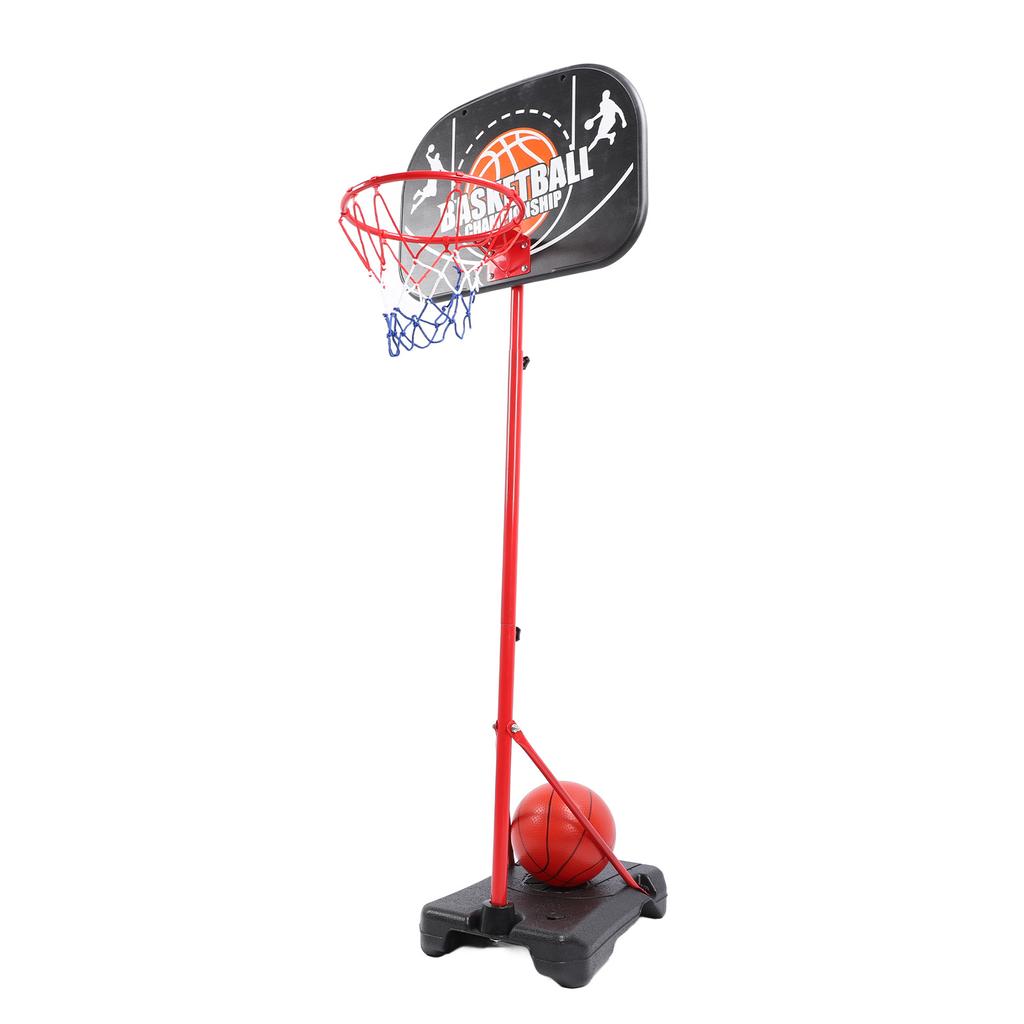 Kids Basketball Hoop Indoor Outdoor Adjustable Height Toddler Complete Toy with Accessories