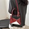 Women's Bag 2025 New Trendy Handbag Korean Version Personalized Contrasting Color Splicing Large-capacity Fashionable Shoulder Messenger Bag