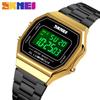 SKMEI Men Digital Business Watch Accurate Time Display Date Week Alarm Clock Backlight 3ATM