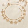 SHIXIN Unique Sexy Metal Sun Belly Chain for Women Bohemian Adjustable Waist Chain Summer Beach Bikini Body Jewelry 2026 New