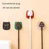 2 шт., крючки для шнура питания, настенные вешалки для бритв, прочные несущие водонепроницаемые самоклеящиеся простые вешалки для ванной комнаты