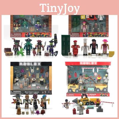 Фигурки Роблокс Наборы Робот Мальчики Девочки Подарок Игрушка Топпер для Торта Мерч Коллекция