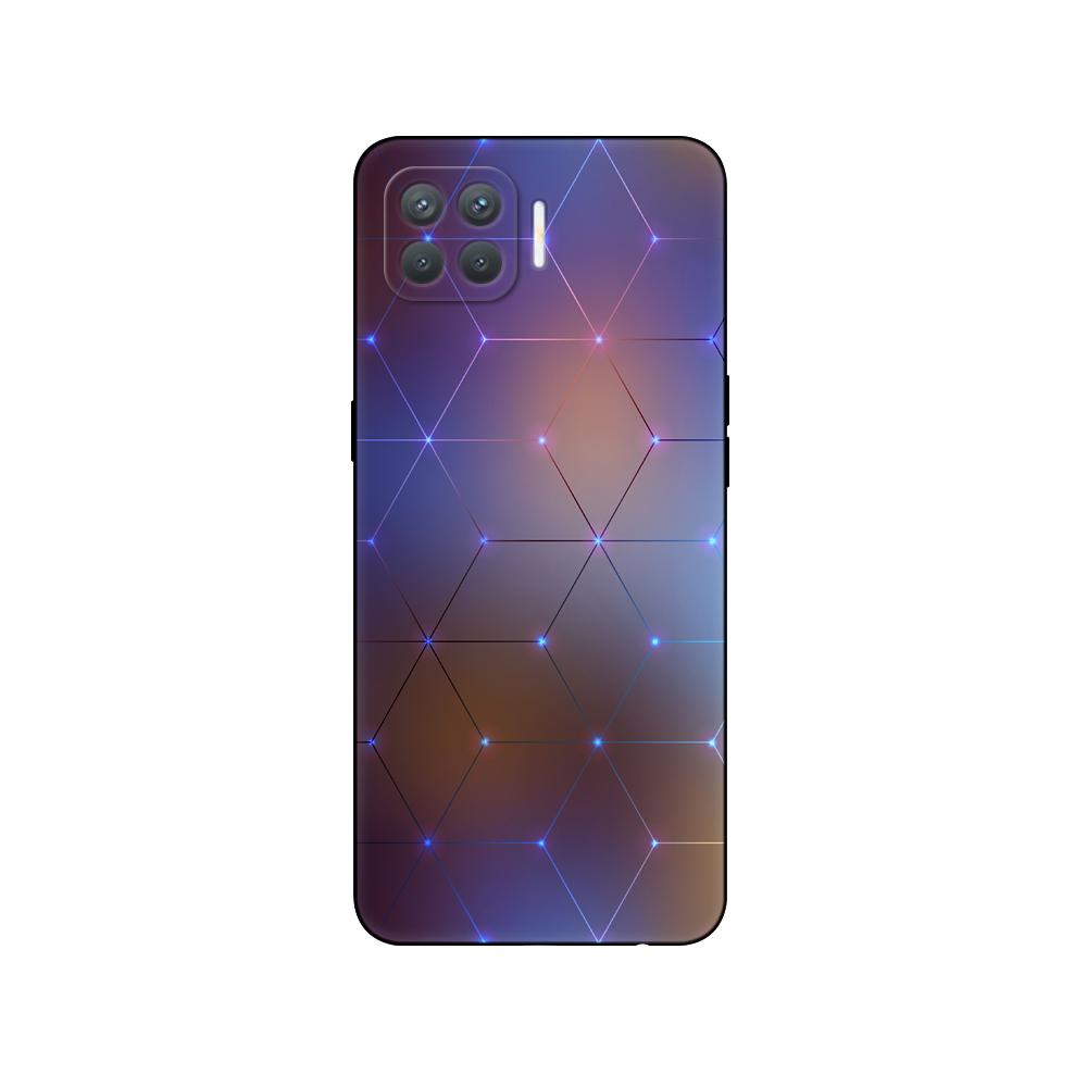 Силиконовый чехол для телефона Oppo Reno4 Lite, чехол для Oppo F17 Pro, задняя крышка Reno 4 lite, 6,43 дюйма, черный чехол из ТПУ, розовый аниме, космический автомобиль