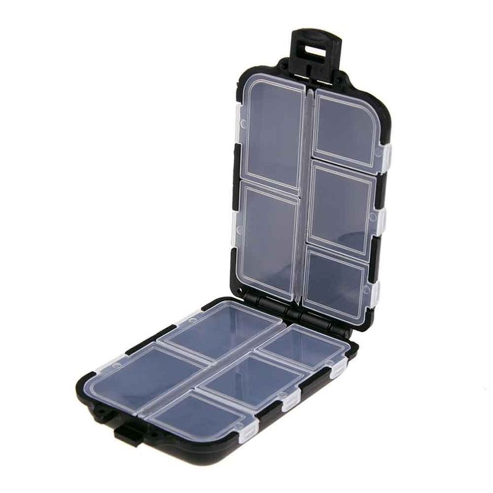 Portable Accessory Tool Square Fishhook Box Lure Container Bait Storage Case Fishing Tackle Boxes