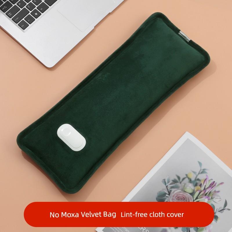 Explosion-Proof, Anti-Dry Burning, Enlarged and Lengthened Plush Rechargeable Hot Water Bag, Neck Protection Electric Hand Warmer, Waist Warmer, Bed