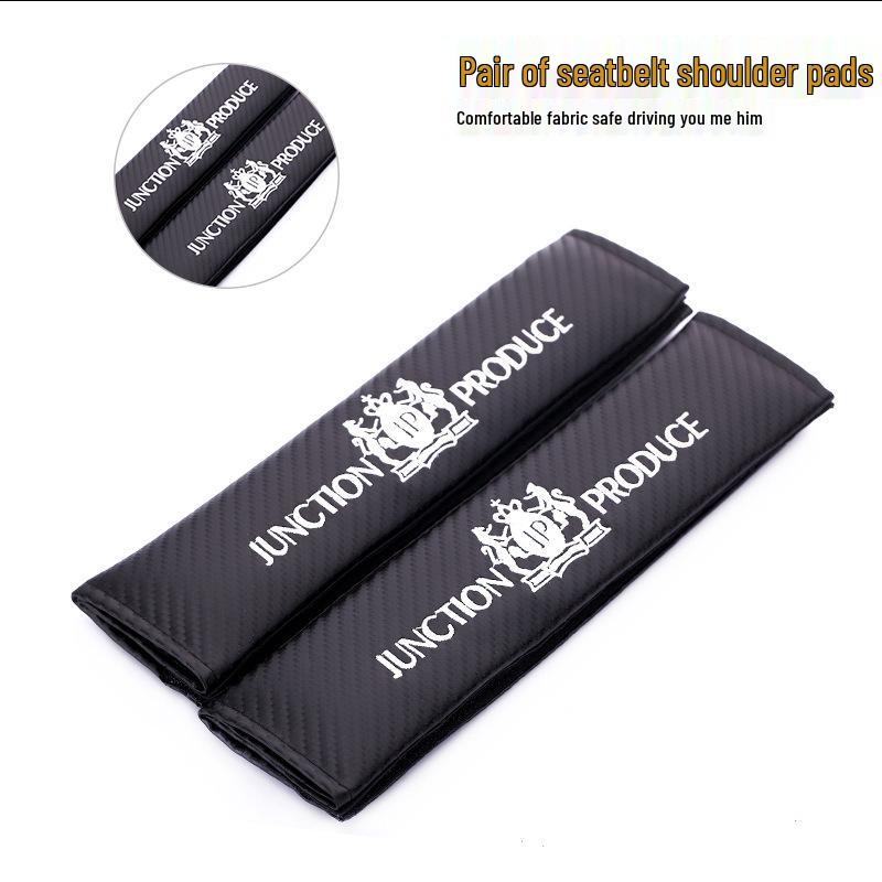 Japanese Carbon Fiber Car Seat Belt Shoulder Pad - Interior Upgrade Accessory
