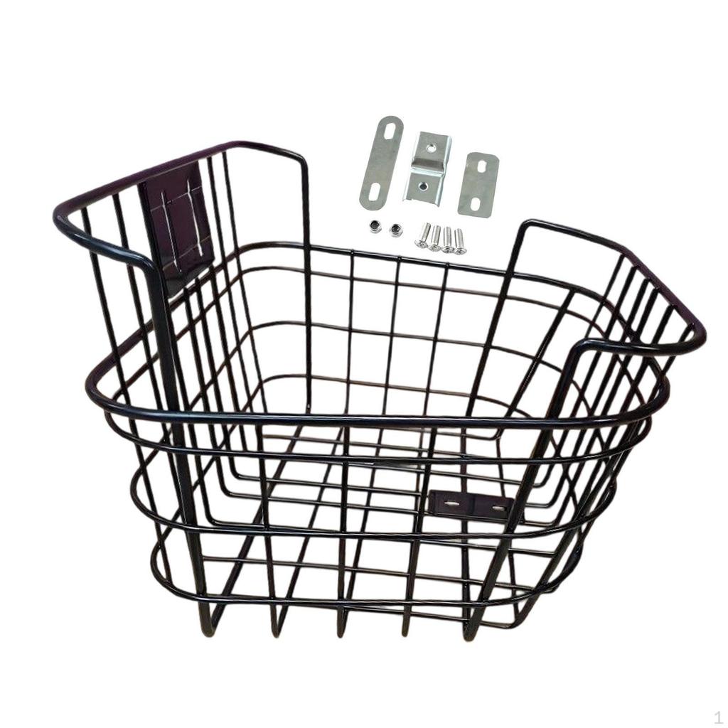 Передняя и задняя велосипедные корзины Универсальные Погодоустойчивые Декоративные Практичные Велосипедные Багажники для